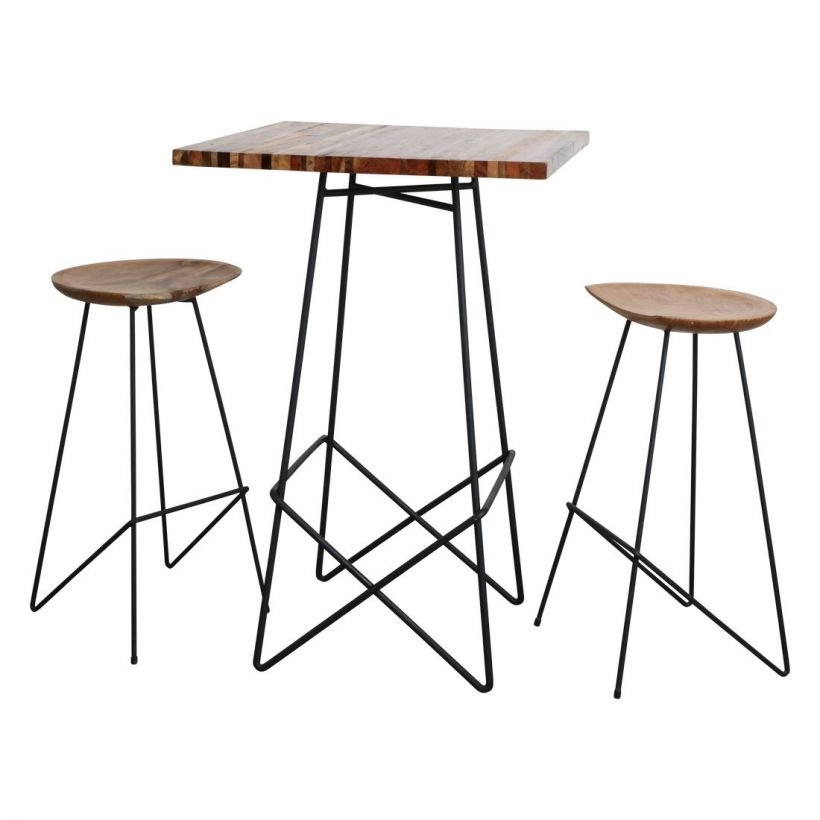 Reclaimed Wood Bar Tables & Furniture • UK, US & Canada