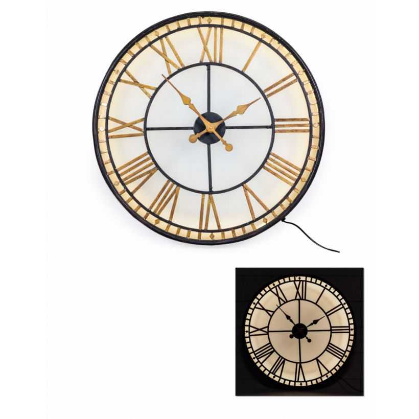 Big Ben Clock Light Up Skeleton Wall Clock Smithers Of Stamford • Online Store Smithers Of