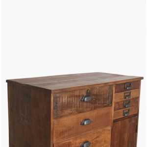 Mid Century Sideboard Reclaimed Wood • online store Smithers of Stamford UK