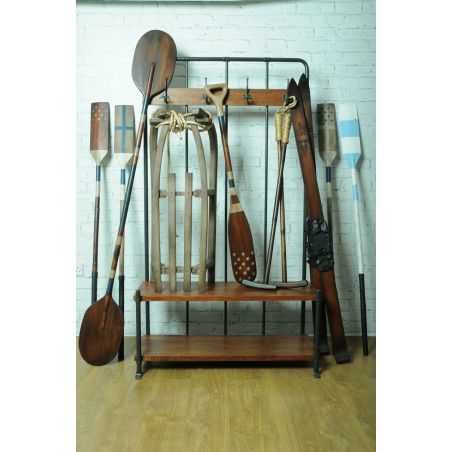 Coat Rack With Bench Seat Storage Furniture Smithers of Stamford £688.00 Store UK, US, EU, AE,BE,CA,DK,FR,DE,IE,IT,MT,NL,NO,E...