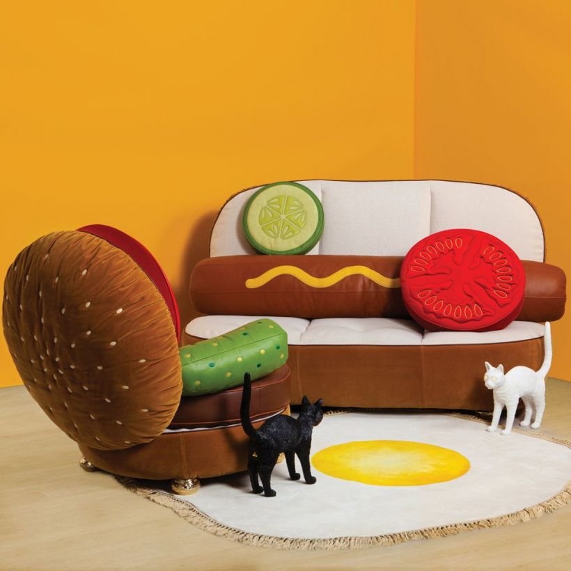 complete burger chair