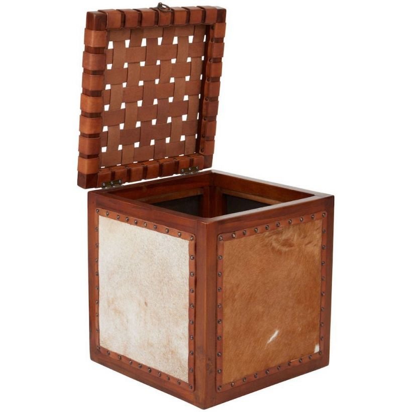 Storage on sale trunk stool