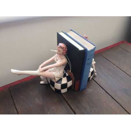 Art Deco Lady Book Ends Home Smithers of Stamford £75.00 Store UK, US, EU, AE,BE,CA,DK,FR,DE,IE,IT,MT,NL,NO,ES,SE