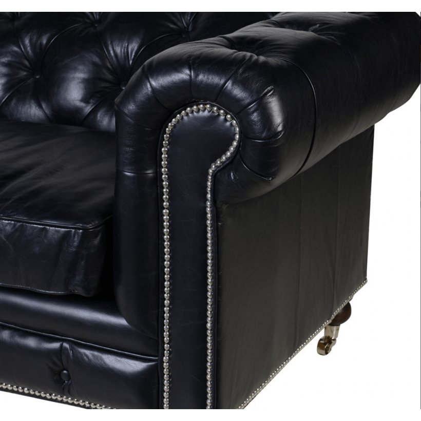 Black Leather Chesterfield Sofa Uk | Cabinets Matttroy