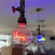 Neon Pendant Light Bulb Lighting Smithers of Stamford Â£30.00 Store UK, US, EU, AE,BE,CA,DK,FR,DE,IE,IT,MT,NL,NO,ES,SENeon Pen...