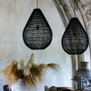 Large Black Rattan Pendant Light Lighting Â£297.00 Store UK, US, EU, AE,BE,CA,DK,FR,DE,IE,IT,MT,NL,NO,ES,SELarge Black Rattan...