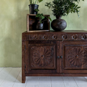 Sunflower Sideboard Dark Wood Cabinets & Sideboards Smithers of Stamford £940.00 Store UK, US, EU, AE,BE,CA,DK,FR,DE,IE,IT,MT...