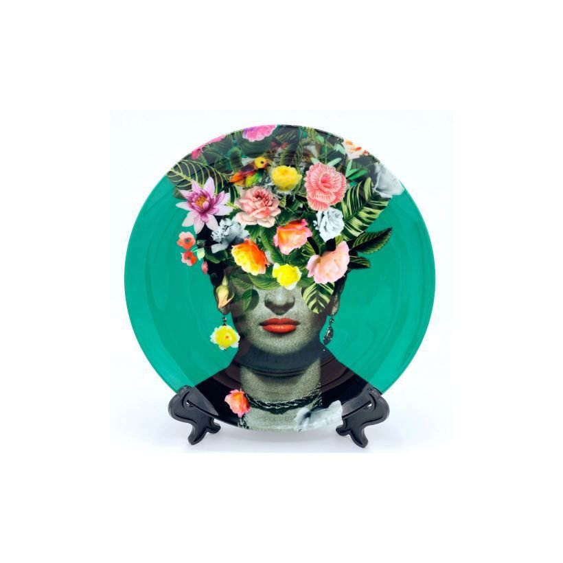 Frida Kahlo Art Plate!- Gifts - Smithers of Stamford