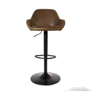 Brown Contract Gas Lift Bar Stool | Smithers of Stamford • UK, US & Canada