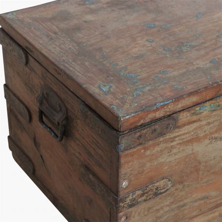 XL Antique Wood Storage Trunk Chest Recycled Furniture Smithers of Stamford Â£688.00 Store UK, US, EU, AE,BE,CA,DK,FR,DE,IE,IT...