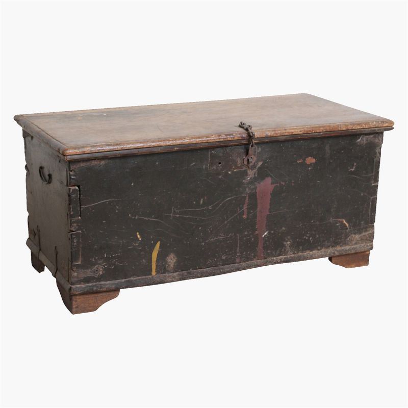 Black Teak Wood Storage Trunk Chest Recycled Furniture Smithers of Stamford Â£485.00 Store UK, US, EU, AE,BE,CA,DK,FR,DE,IE,IT...