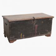 Black Teak Wood Storage Trunk Chest Recycled Furniture Smithers of Stamford Â£485.00 Store UK, US, EU, AE,BE,CA,DK,FR,DE,IE,IT...