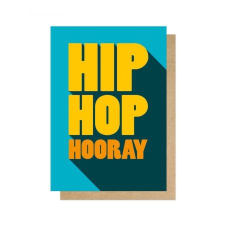 Hip Hop Hooray Greetings Card Congratulations  £3.00 