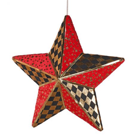 Chequered Star Bauble Baubles £20.00 Store UK, US, EU, AE,BE,CA,DK,FR,DE,IE,IT,MT,NL,NO,ES,SEChequered Star Bauble -50% £16....