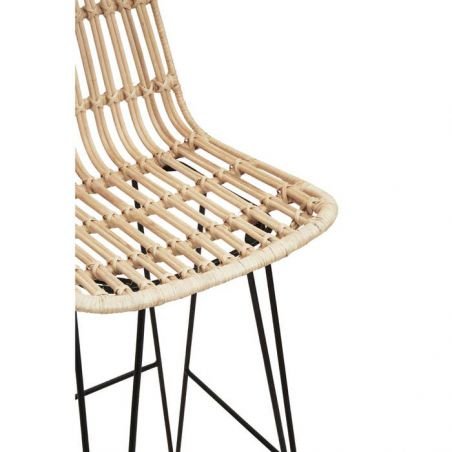 Natural Rattan Bar Stools Retro Furniture Smithers of Stamford £158.00 