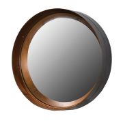 Large Cylinder Black Round Mirror Retro Mirrors Smithers of Stamford £50.00 Store UK, US, EU, AE,BE,CA,DK,FR,DE,IE,IT,MT,NL,N...