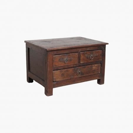 Antique Teak Jewellery Drawer Chest Furniture  £546.00 