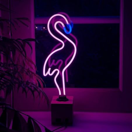 Pink Flamingo Neon Light Lighting Smithers of Stamford £72.00 Store UK, US, EU, AE,BE,CA,DK,FR,DE,IE,IT,MT,NL,NO,ES,SEPink Fl...