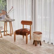 Billy Goat Skin Fur Chair Chairs Smithers of Stamford £325.00 Store UK, US, EU, AE,BE,CA,DK,FR,DE,IE,IT,MT,NL,NO,ES,SEBilly G...