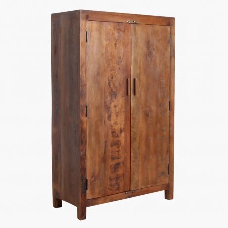 Factory Wood Tall Cabinet Reclaimed Wood Furniture Smithers of Stamford Â£950.00 Store UK, US, EU, AE,BE,CA,DK,FR,DE,IE,IT,MT,...