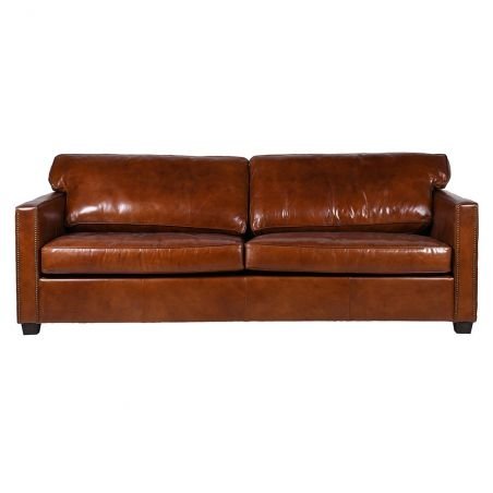 Dark Brown Leather Sofa Designer Furniture Smithers of Stamford £2,350.00 Store UK, US, EU, AE,BE,CA,DK,FR,DE,IE,IT,MT,NL,NO,...