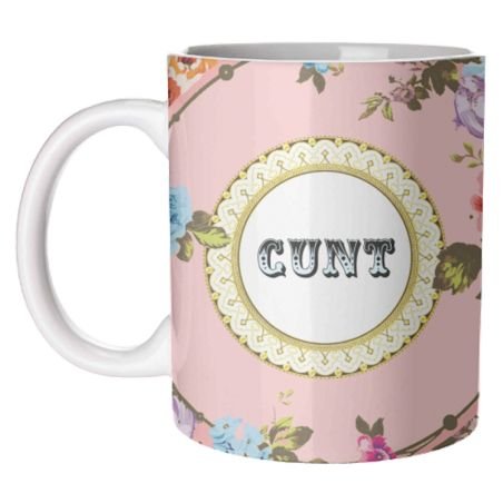 CUNT Mug Tableware Smithers of Stamford £15.00 Store UK, US, EU, AE,BE,CA,DK,FR,DE,IE,IT,MT,NL,NO,ES,SECUNT Mug product_reduc...