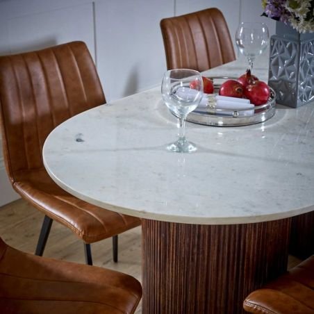 Lotus Marble and Wood Dining Table Furniture Smithers of Stamford £950.00 Store UK, US, EU, AE,BE,CA,DK,FR,DE,IE,IT,MT,NL,NO,...