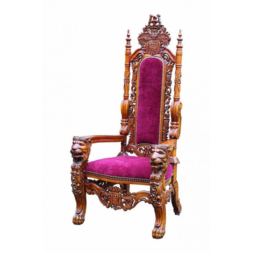 fancy king chair