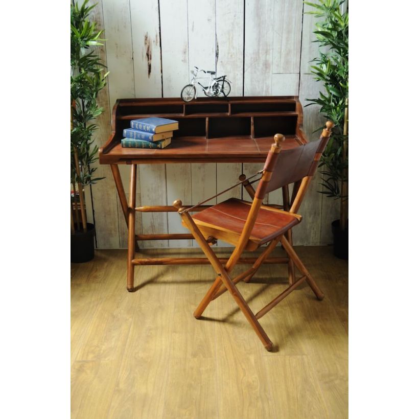 British colonial shop writing desk