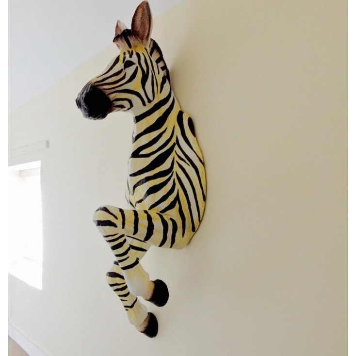 life size zebra stuffed animal