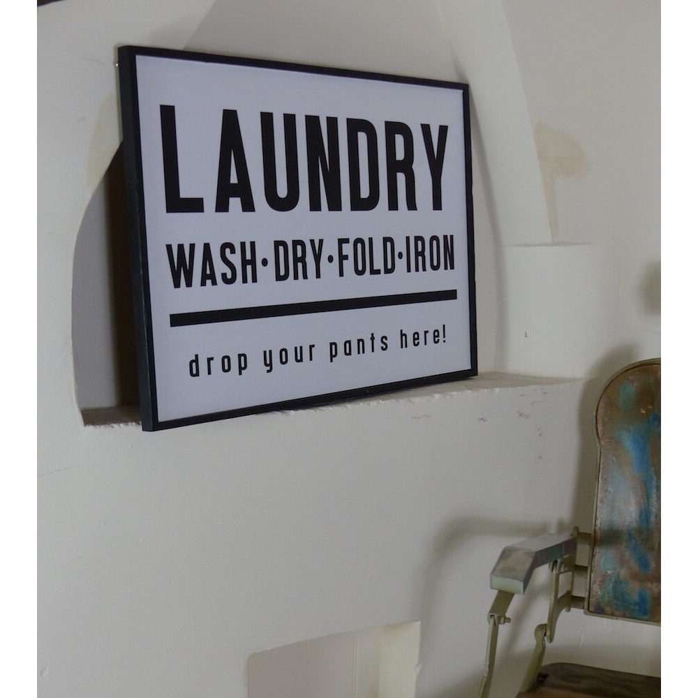 Vintage Laundry Signs