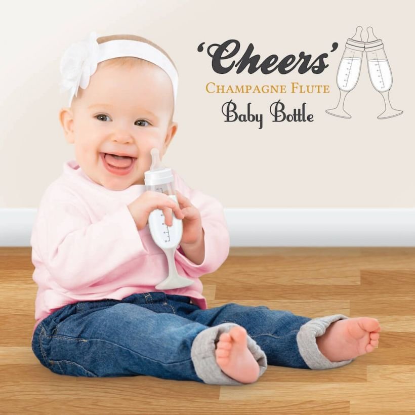 Cheers champagne hot sale baby bottle