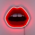 Red Neon Lips Light - Wall Signs - Lighting | Luxury Mum - Girl Gifts