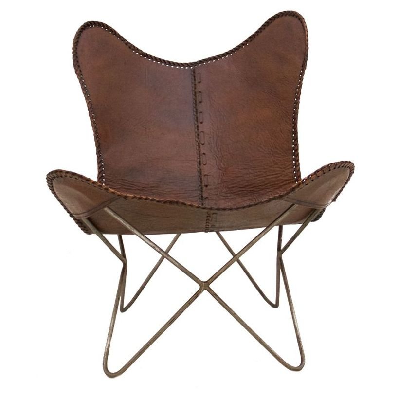 Butterfly Chair High End Leather by Smithers of Stamford UK • online ...