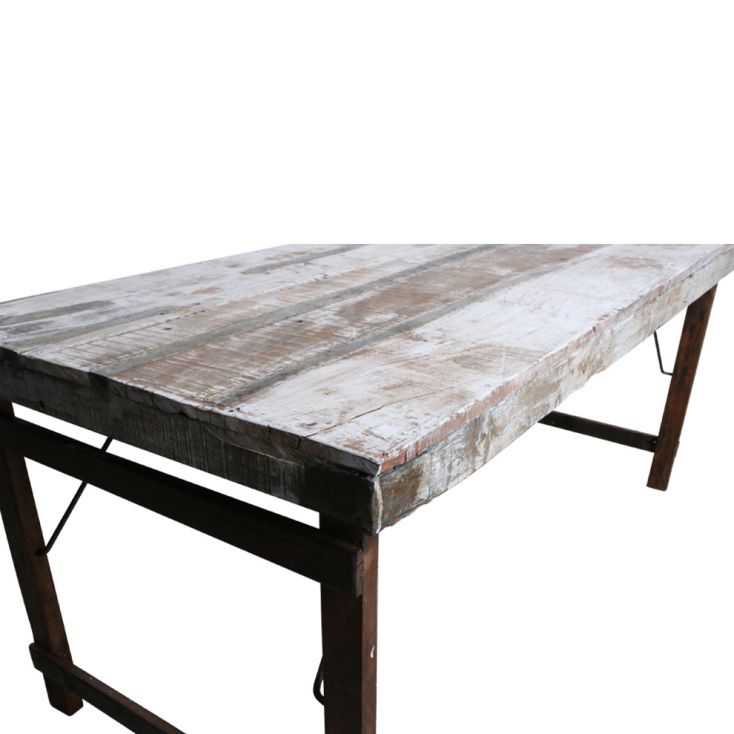 Memorial Stadium  Large Rustic Dining Table • online store Smithers of  Stamford UK