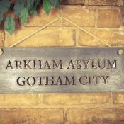 batman wall sign