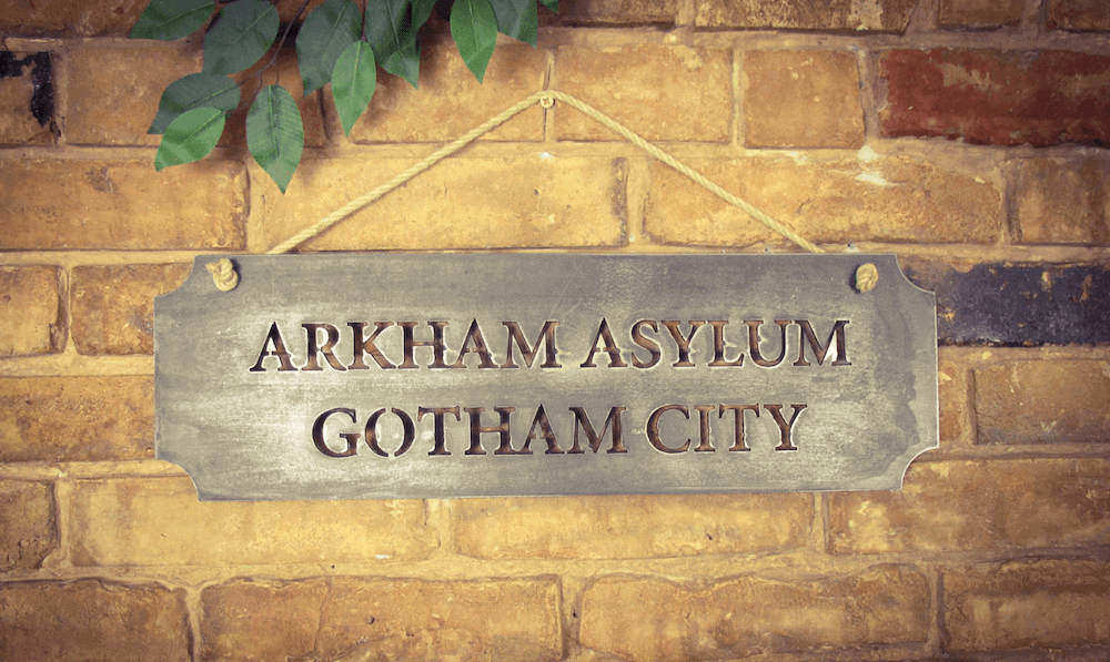 batman wall sign